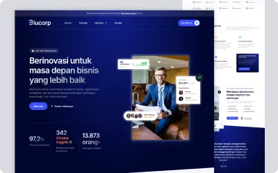 Desain custom responsif untuk bisnis baru
